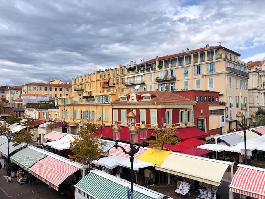 Charmant Palais Riviera Climatise Vieux ニース エクステリア 写真